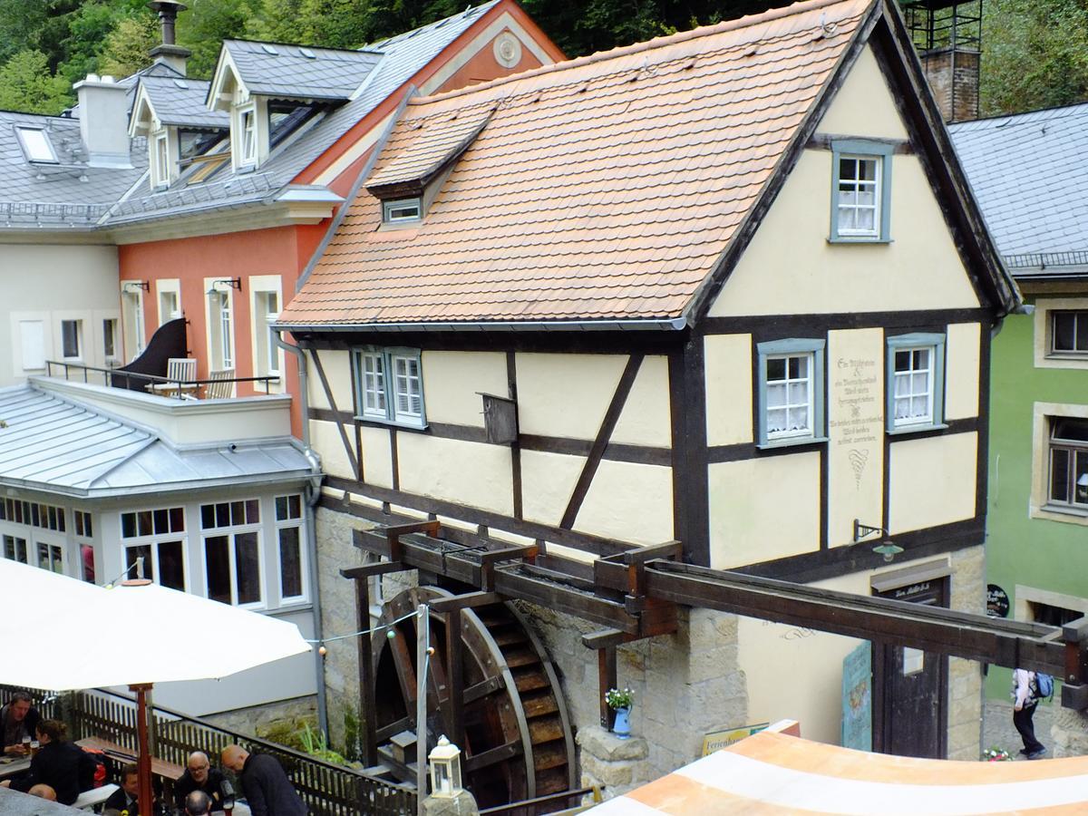 Bio-Hotel Zur Muehle Bad Schandau Kültér fotó