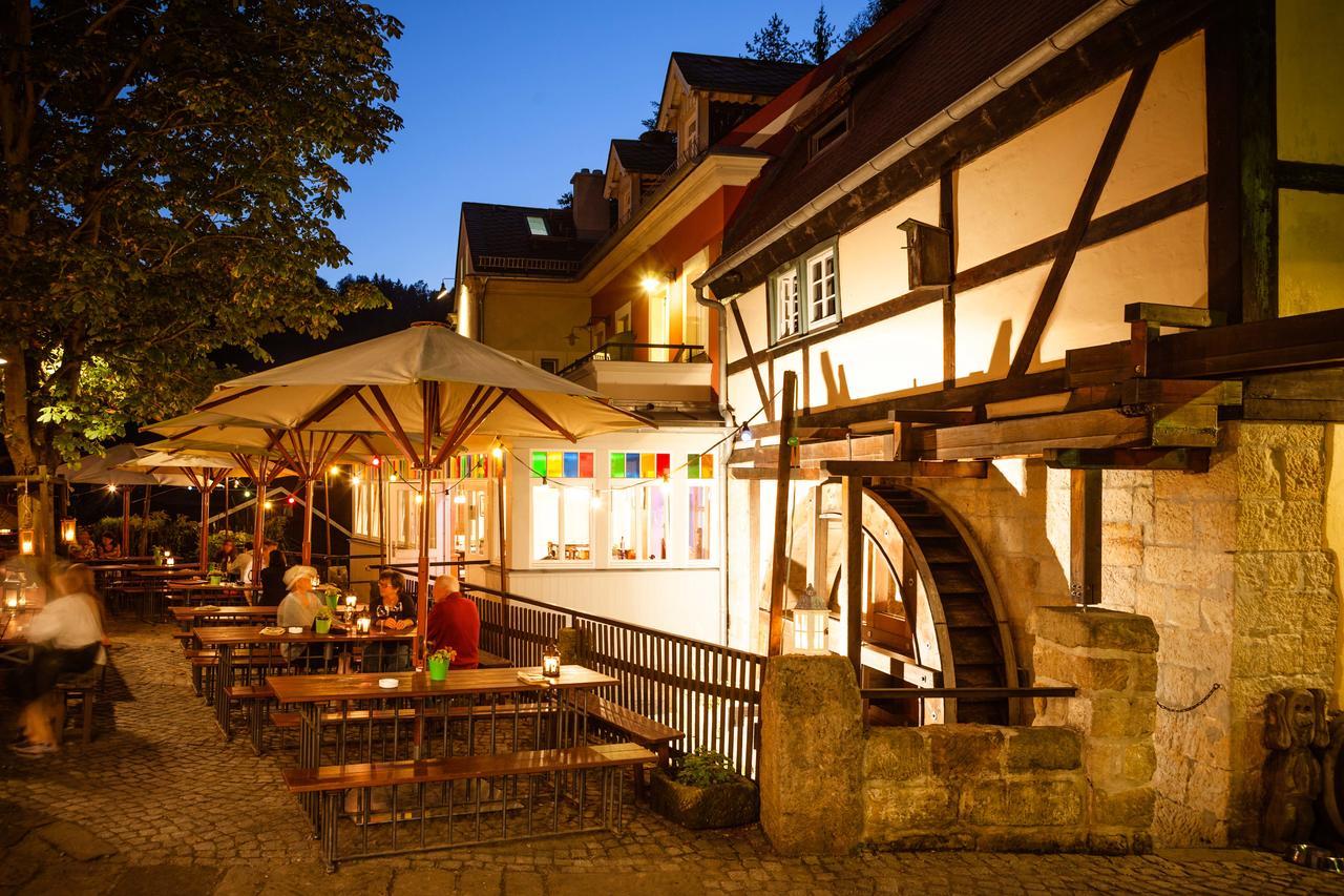 Bio-Hotel Zur Muehle Bad Schandau Kültér fotó