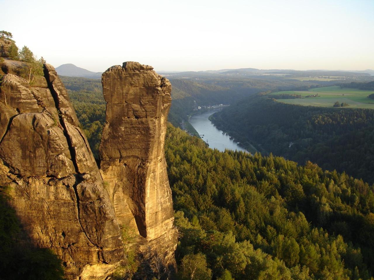 Bio-Hotel Zur Muehle Bad Schandau Kültér fotó
