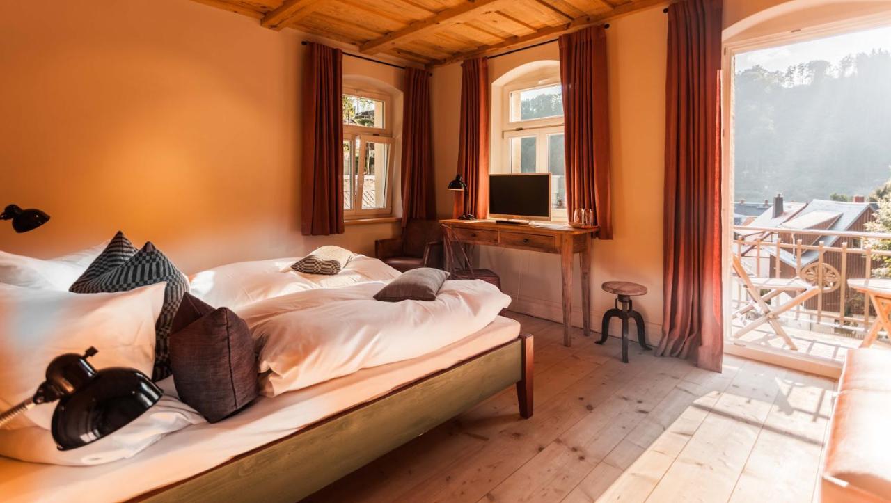 Bio-Hotel Zur Muehle Bad Schandau Kültér fotó