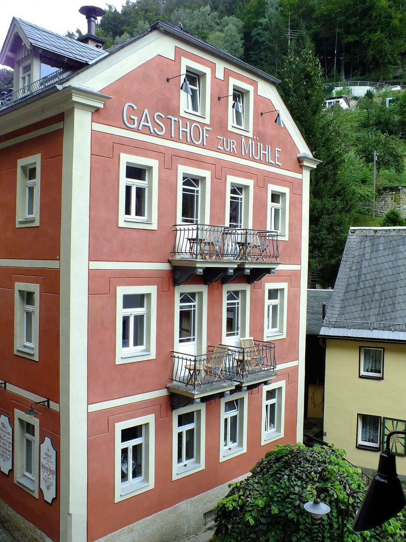 Bio-Hotel Zur Muehle Bad Schandau Kültér fotó